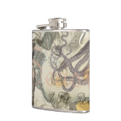 タコビーチアンティークコースタルパンク フラスク (左)