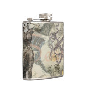 タコビーチアンティークコースタルパンク フラスク (右)