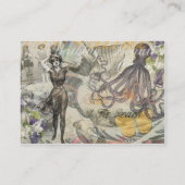 タコビーチアンティークコースタルパンク 名刺 (裏面)