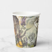 タコビーチアンティークコースタルパンク 紙コップ (右)