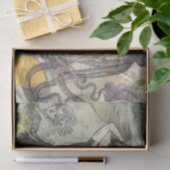 タコビーチアンティークコースタルパンク 薄葉紙 (ギフト)