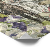 タコビーチバケーションビクトリアンゴシックおもしろい ポスター (角)