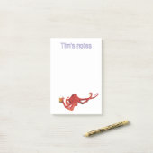 タコビール好カスタムき ポストイット (デスク上)