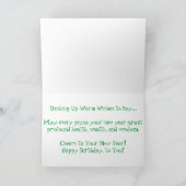 「タコピザ」誕生日カード カード (内部)