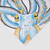 タコファンキーインブルーオレンジ 薄葉紙 (詳細)