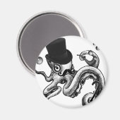 タコファンシーのキウイ マグネット (正面/裏面)