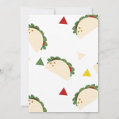 タコファーストモダン誕生日ビッグワン 招待状 (裏面)