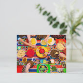 タコフィエスタグルメはがき ポストカード (スタンド正面)