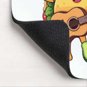 タコフィエスタミットギタールウントヒスパニッシュしゃれているケム マウスパッド (コーナー)