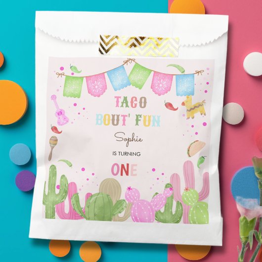 タコフィエスタメキシコおもしろいの誕生日 フェイバーバッグ