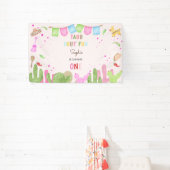 タコフィエスタメキシコおもしろいの誕生日 横断幕 (インサイチュ)