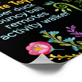 タコフィエスタメキシコマイルストン誕生日 ポスター (角)