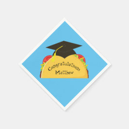 タコフィエスタ卒業パーティメキシコ スタンダードカクテルナプキン