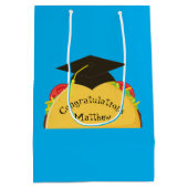 タコフィエスタ卒業パーティー ミディアムペーパーバッグ (裏面)