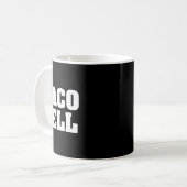 タコフェルトゥレッツタコティおもしろいー コーヒーマグカップ (正面左)