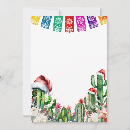 タコブアクリスマスフェスタ招待状 招待状 (裏面)