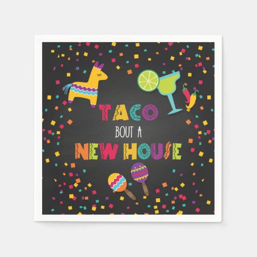 タコブアニューハウスナプキン スタンダードカクテルナプキン (正面)