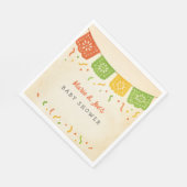 タコブアフィエスタベビーシャワーナプキンズベビー スタンダードランチョンナプキン (角)