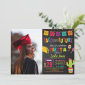 タコブアフューチャー卒業招待状-写真 招待状 (スタンド正面)