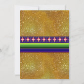 タコブアベビーシャルロボーイ招待状 招待状 (裏面)