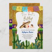 タコブアベビーシャルロボーイ招待状 招待状 (正面/裏面)