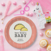 タコブアベビーフィエスタベイビーシャワー ペーパープレート (パーティー)