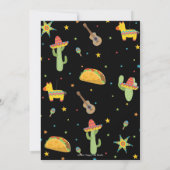 タコブウアフィエスタクンプレニョスパーティー誕生日 招待状 (裏面)