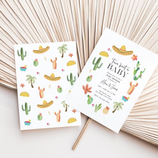 タコブウアベビー招待状 招待状