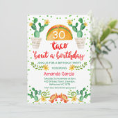 タコブオブアパーティーフェスタ30th誕生日招待状 招待状 (スタンド正面)