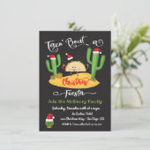 タコブクリスマスフェスタパーティの招待状 招待状 (スタンド正面)