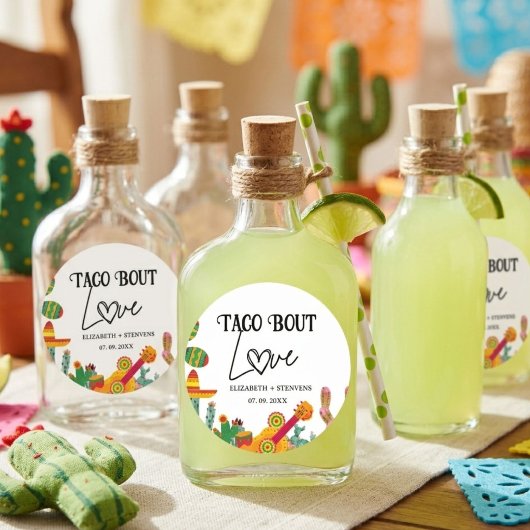 タコブットラブ婚約パーティ ラウンドシール