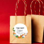 タコブットラブ婚約パーティ ラウンドシール