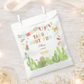 タコブト'おもしろいフィエスタメキシコ誕生日 フェイバーバッグ (クリップ留めされた状態)