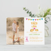 タコブライダルシャワーフォト招待状タコブールラブ 招待状 (スタンド正面)