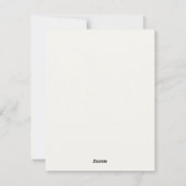 タコブルーとホワイトシー海テーマ シーズンカード (裏面)