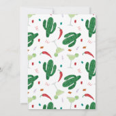 タコブロブラブカップルウェディングシャワーフィエスタ 招待状 (裏面)