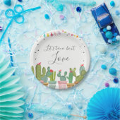 タコブロブラブフィエスタブライダルシャワー紙プレート ペーパープレート (パーティー)