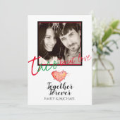 タコブロブラブフォトフェスタ結婚式招待状 招待状 (スタンド正面)