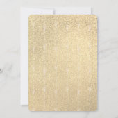 タコブールグラードシャルボード金ゴールド卒業パーティー 招待状 (裏面)