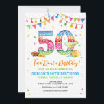 タコブー50番誕生日招待状 招待状<br><div class="desc">タコ50おもしろいの誕生祝いだ！招待状のカラフル50th fiestaへ誕生日のギャルかガイドにゲスト！このデジタル招待カスタムは、カラフルのパペルピカド50号とパーティーの装飾を行うインスパイアの装飾のアクセント！</div>