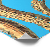 タコプリント ポスター (角)