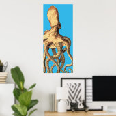 タコプリント ポスター (ホームオフィス)