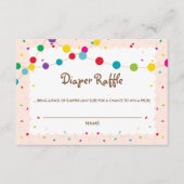 タコベビーおむつラッフルカード エンクロージャーカード (正面)