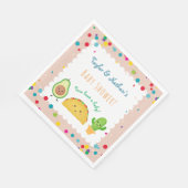 タコベビーだ!タコをテーマにしたウェルカムベビーシャワー スタンダードランチョンナプキン (角)