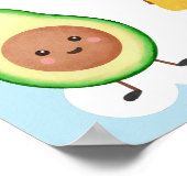 タコベビーだ！タコをテーマにしたウェルカムベビーシャワー ポスター (角)