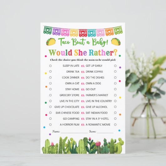 タコベビーシャワー彼女はむしろゲームのキャクティーテーマ (スタンド正面)