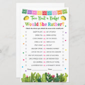 タコベビーシャワー彼女はむしろゲームのキャクティーテーマ (正面/裏面)