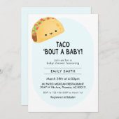 タコベビーシャワー招待状 招待状 (正面/裏面)