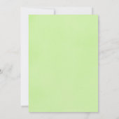 タコベビーシャワー、メキシコのフィエスタ·ボーイ·カップル 招待状 (裏面)