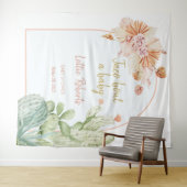 タコ'ベビー,フィエスタ赤ちゃんシャワー背景 タペストリー (インサイチュ(横))